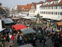 Der Kirchheimer Wochenmarkt
