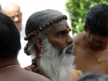 Prozession des Sri Kanaka Thurkai Amman Tempel._31