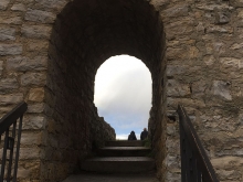 Burg Hohen Neuffen im Herbst