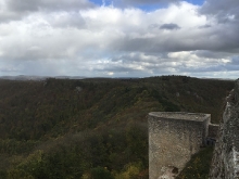 Burg Hohen Neuffen im Herbst