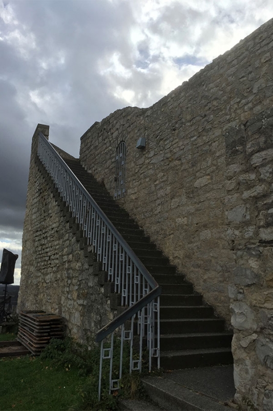 Burg Hohen Neuffen im Herbst