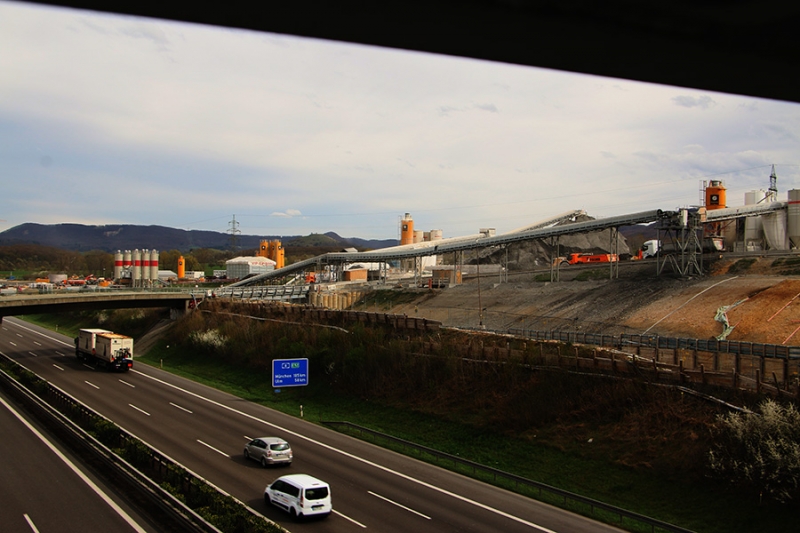 S21 Tunnelbaustelle in Kirchheim Teck