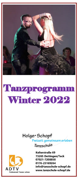 Kursprogramm Dettingen Winter 2022