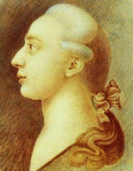 Giacomo Casanova Zeichnung von Fancesco Casanova