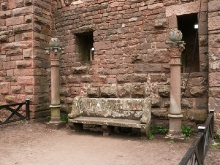 Burg Hohkönigsburg im Elsass