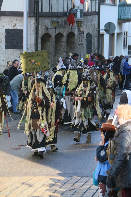 Rosenmontagsumzug in Wiesensteig