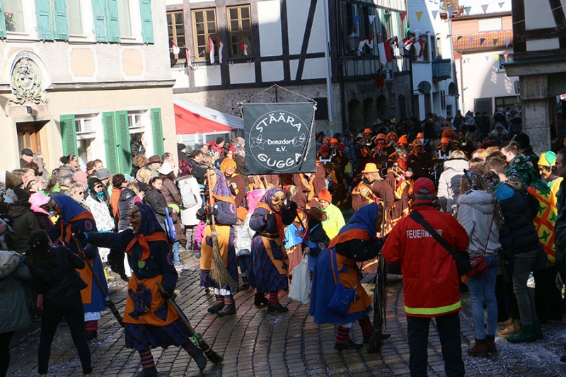 Rosenmontagsumzug in Wiesensteig