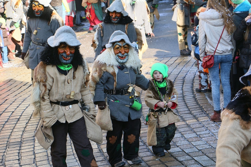 Rosenmontagsumzug in Wiesensteig