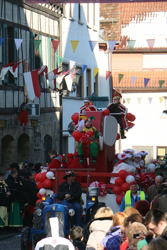 Rosenmontagsumzug in Wiesensteig