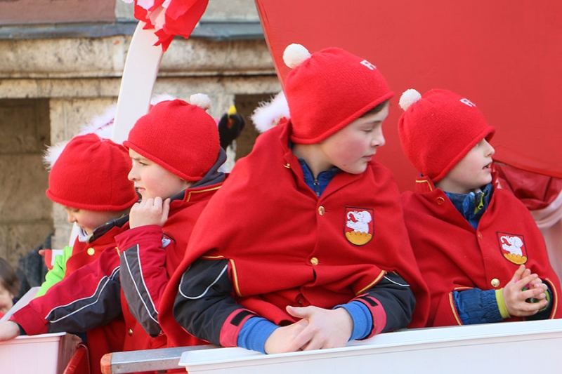 Rosenmontagsumzug in Wiesensteig