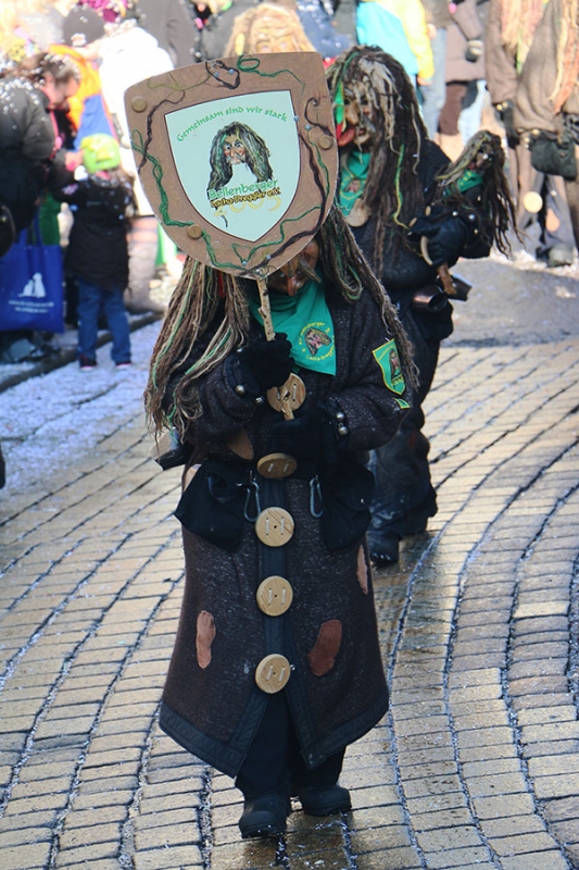 Rosenmontagsumzug in Wiesensteig