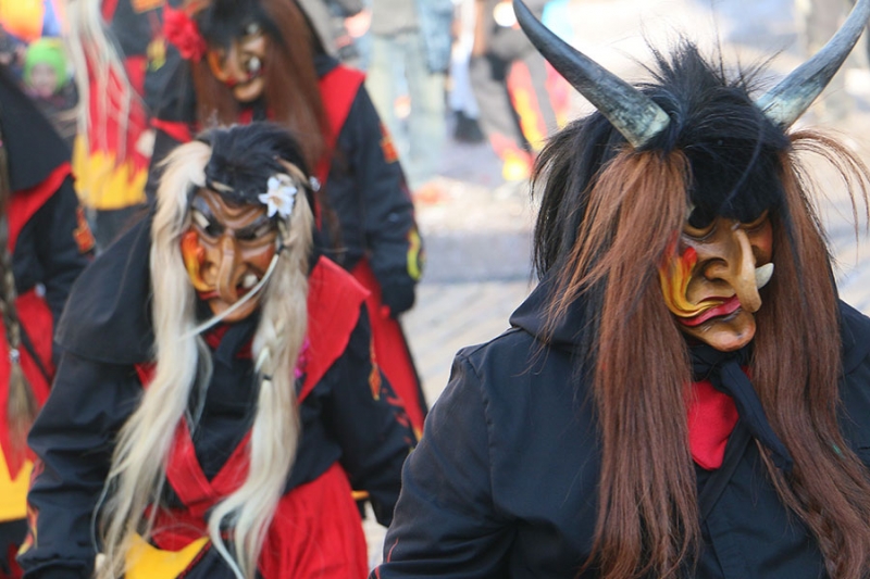 Rosenmontagsumzug in Wiesensteig