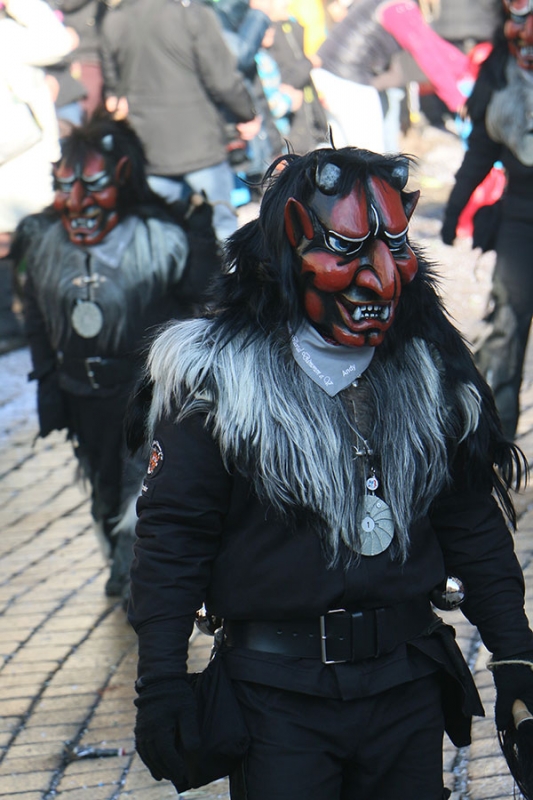 Rosenmontagsumzug in Wiesensteig