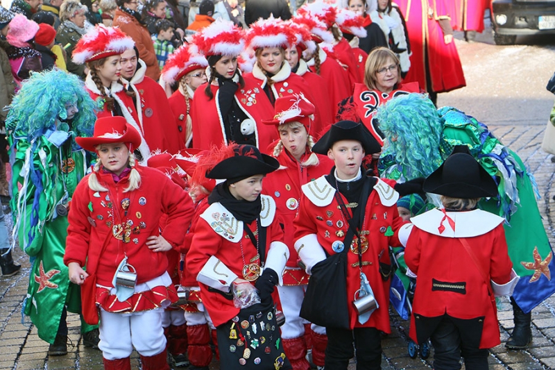 Rosenmontagsumzug in Wiesensteig