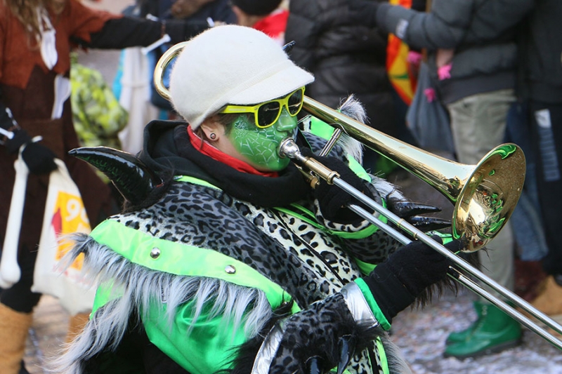 Rosenmontagsumzug in Wiesensteig