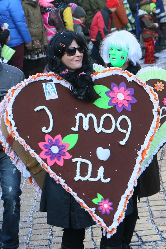 Rosenmontagsumzug in Wiesensteig