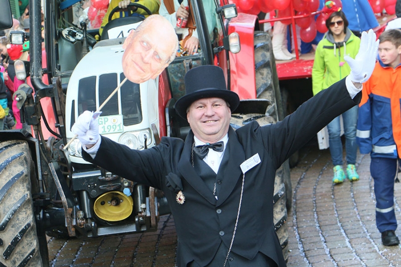 Rosenmontagsumzug in Wiesensteig