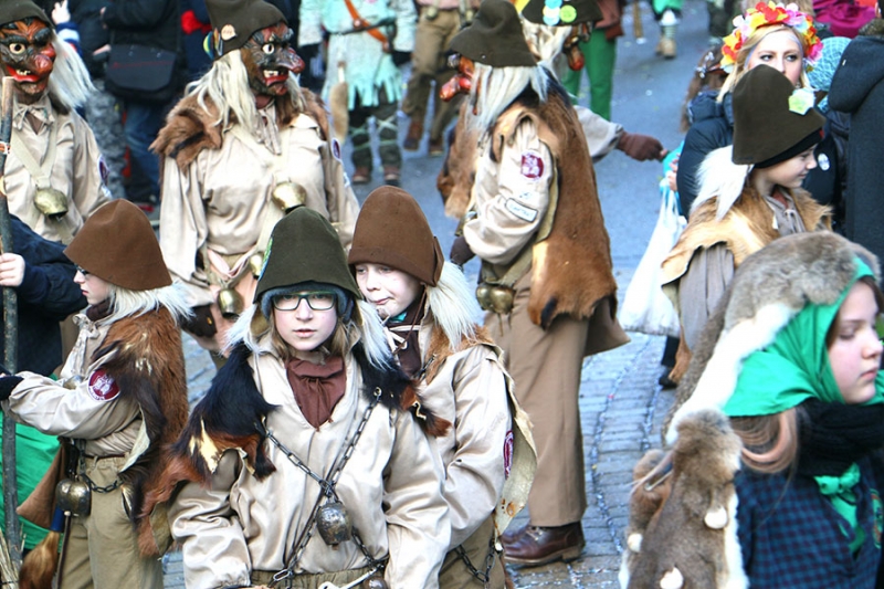 Rosenmontagsumzug in Wiesensteig