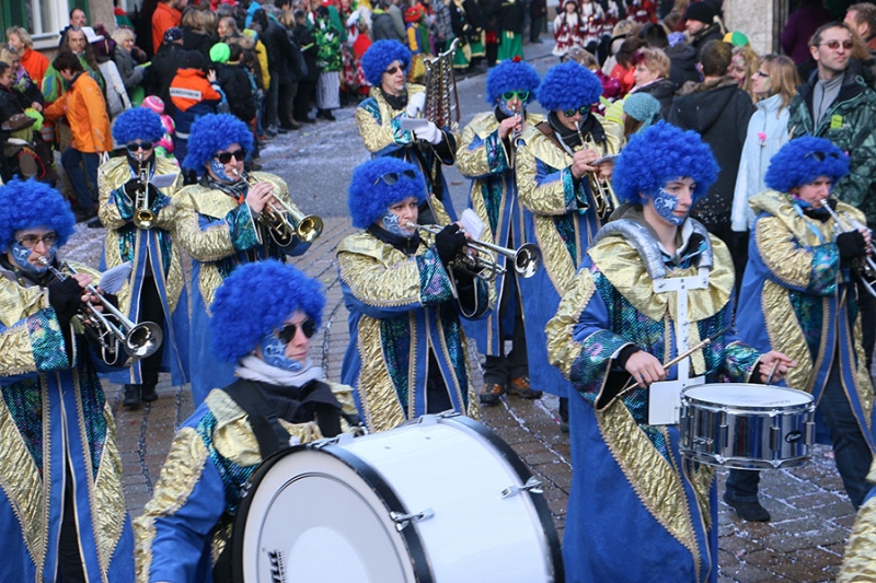 Rosenmontagsumzug in Wiesensteig