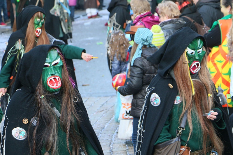 Rosenmontagsumzug in Wiesensteig