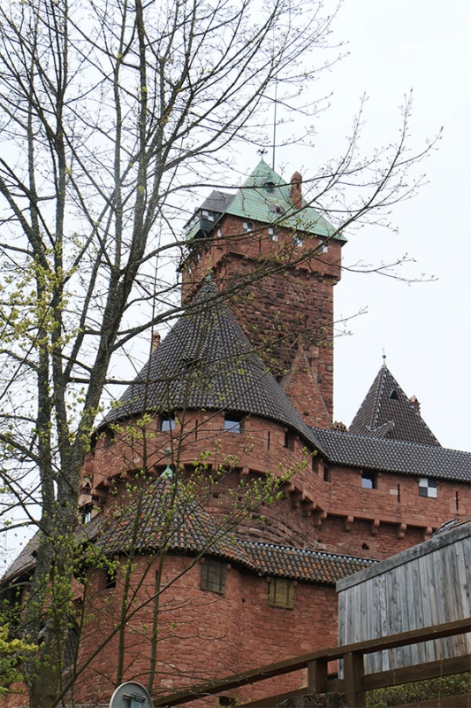 Burg Hohkönigsburg im Elsass