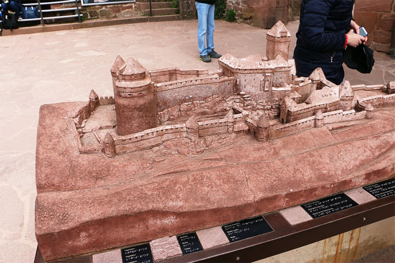 Burg Hohkönigsburg im Elsass