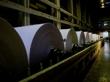 Papierfabrik Scheufelen in Lenningen in Farbe