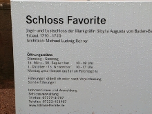 Schloss Favorite Rastatt