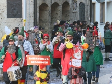 Rosenmontagsumzug in Wiesensteig