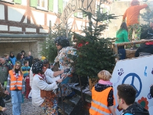 Rosenmontagsumzug in Wiesensteig