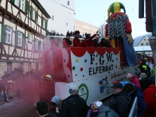 Rosenmontagsumzug in Wiesensteig