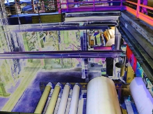 Papierfabrik Scheufelen in Lenningen in Farbe