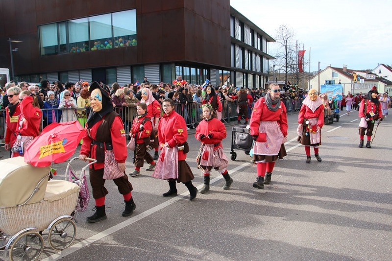 Faschingsumzug in Wernau