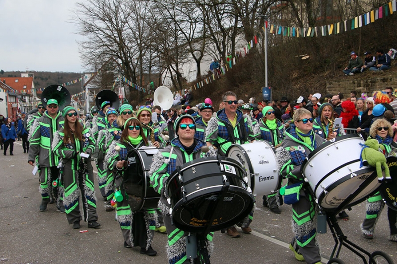 Faschingsumzug in Wernau