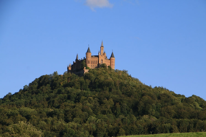Sternschnuppennacht auf der Burg Hohenzollern_1