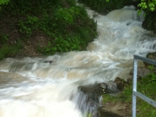 Hochwasser Überschwemmungen in Kirchheim Teck und Lenningen._2