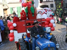 Rosenmontagsumzug in Wiesensteig