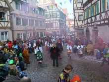 Rosenmontagsumzug in Wiesensteig