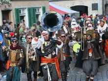 Rosenmontagsumzug in Wiesensteig