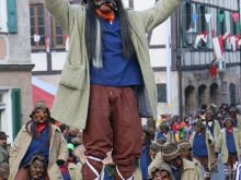 Rosenmontagsumzug in Wiesensteig