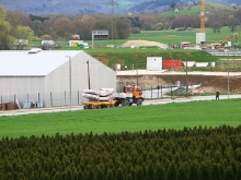 S21 Tunnelbaustelle in Kirchheim Teck