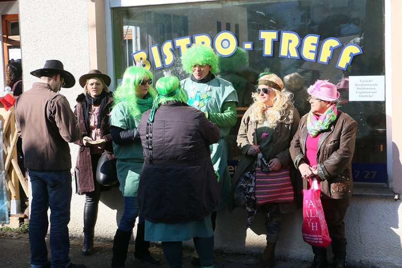 Rosenmontagsumzug in Wiesensteig