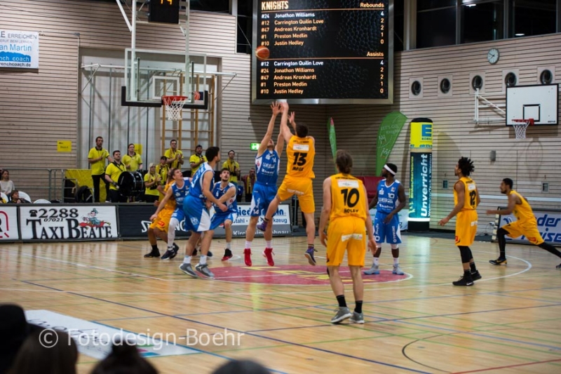 VfL Kirchheim Knights vs.Dresden Titans 88:70