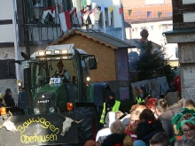 Rosenmontagsumzug in Wiesensteig