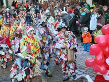 Rosenmontagsumzug in Wiesensteig