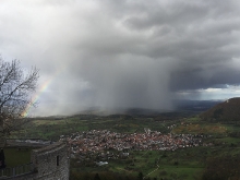 Burg Hohen Neuffen im Herbst