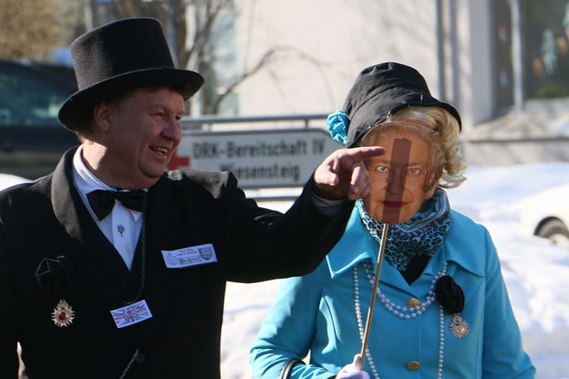 Rosenmontagsumzug in Wiesensteig