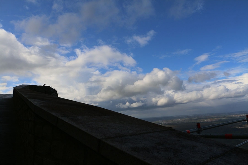 Burg Hohen Neuffen im Herbst