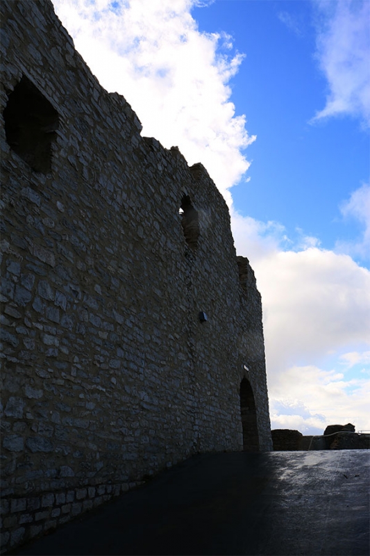 Burg Hohen Neuffen im Herbst