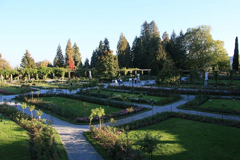 Insel Mainau im Herbst